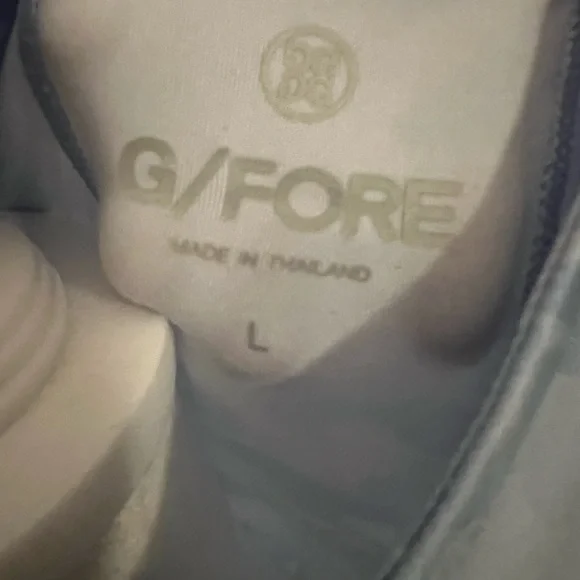 Skull & Camo Light Blue Women’s G/FORE LPGA Queen City Championship Shirt - Picture 5 of 5